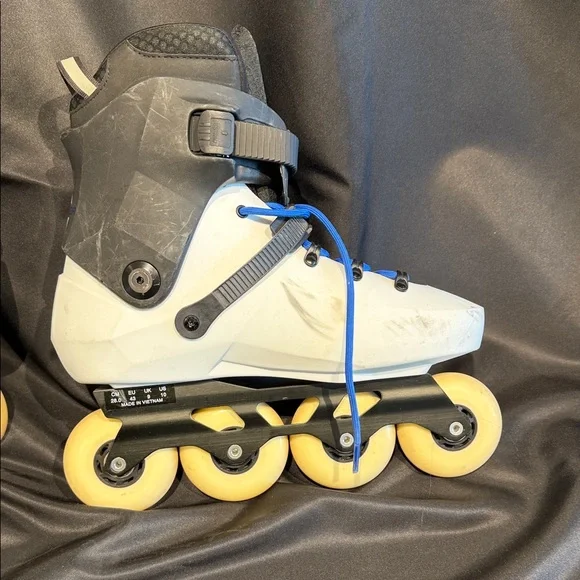 Rollerblade Men's Inline Skates - White, Gray, Blue and Black - Picture 4 of 13